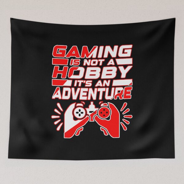 Item preview, Gaming is not a hobby, it's an adventure. Gamer Gift Idea designed and sold by AS-Shirts.