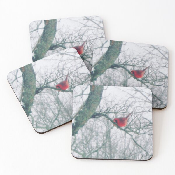 Item preview, SNOWY CARDINAL designed and sold by THE AMERICAN TEEVANGELIST.