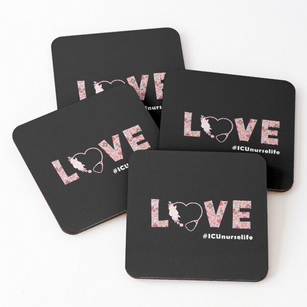 Item preview, Love ICU nurse life designed and sold by aesthytics.