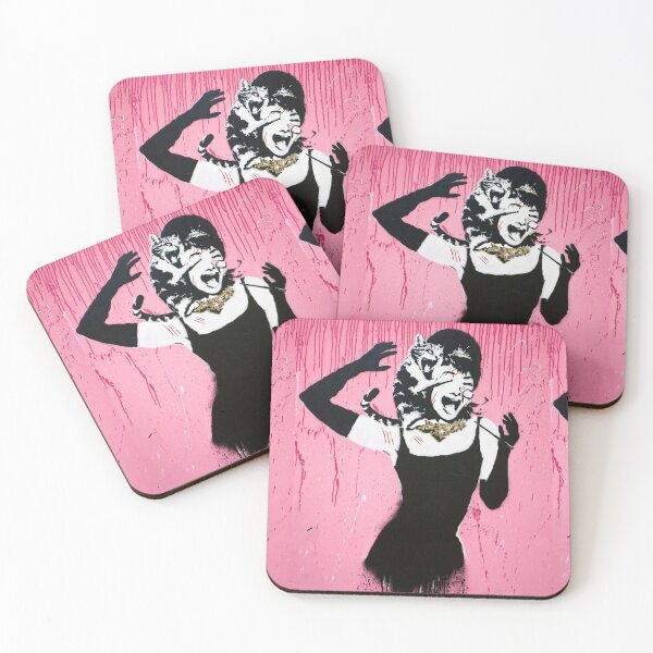 Item preview, Holly and Cat - Audrey Hepburn | Banksy Graffiti Mural designed and sold by WE-ARE-BANKSY.