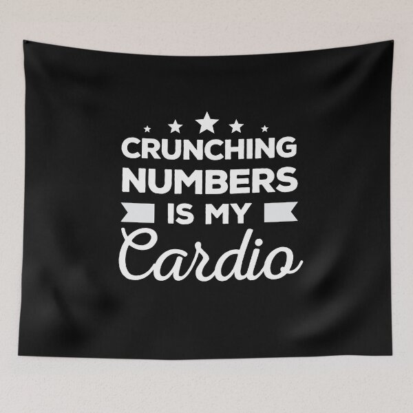 Item preview, Hacer crujir números es mi cardio designed and sold by ohmier.