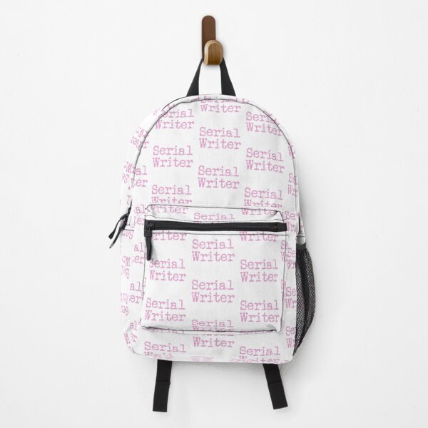 Item preview, Serial Writer Pink Vertical Type designed and sold by TeaRoseWriter.