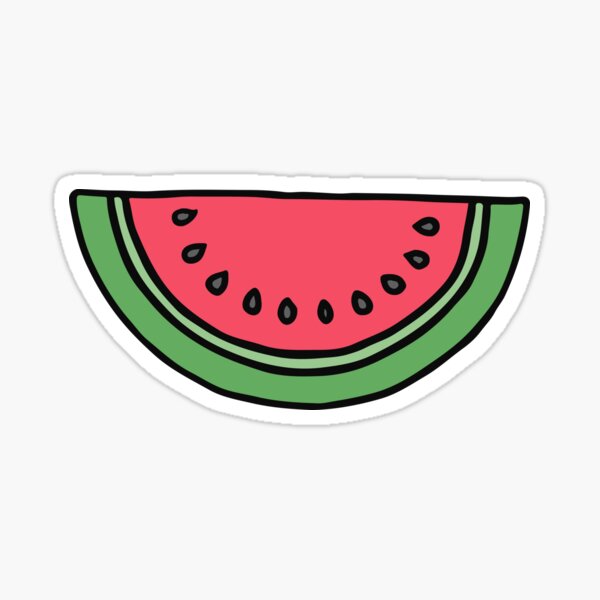 Watermelon Slice Sticker