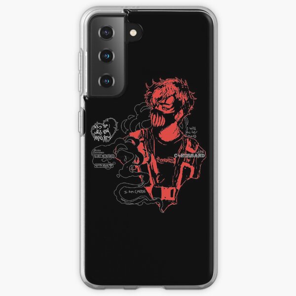 Corpse Husband Design | I will incite chaos Samsung Galaxy Soft Case