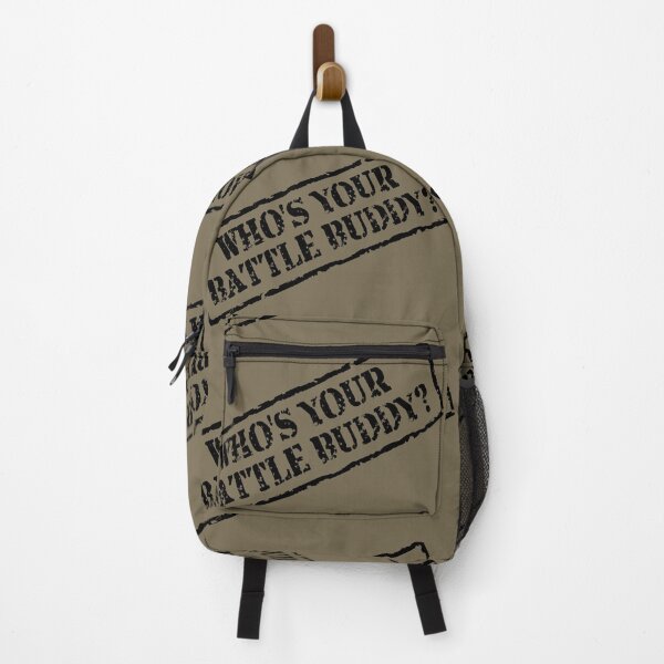 Item preview, Who's Your Battle Buddy, Army Design, Has Your Back on or Off Duty designed and sold by ronnieyoung.