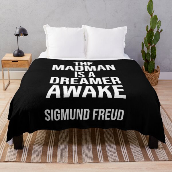 Item preview, Madman - Freud quote designed and sold by Philippe Derungs.