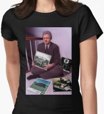 Camiseta entallada para mujer Buen chico M.a.a.d Clinton