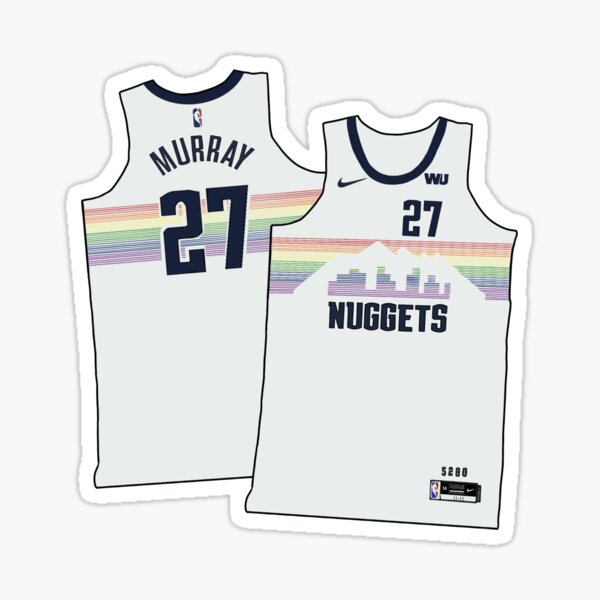 Jamal Murray Jersey Sticker for Sale by Allodoxaphobe