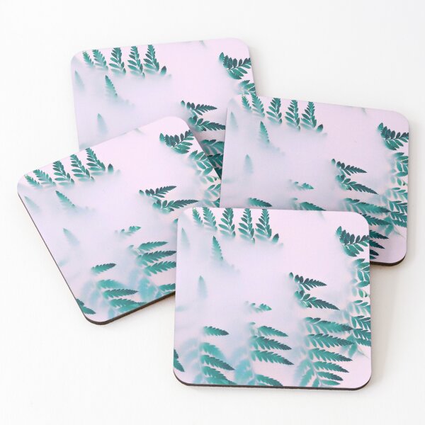 Item preview, Frozen green leaves  designed and sold by MYNTLYF.
