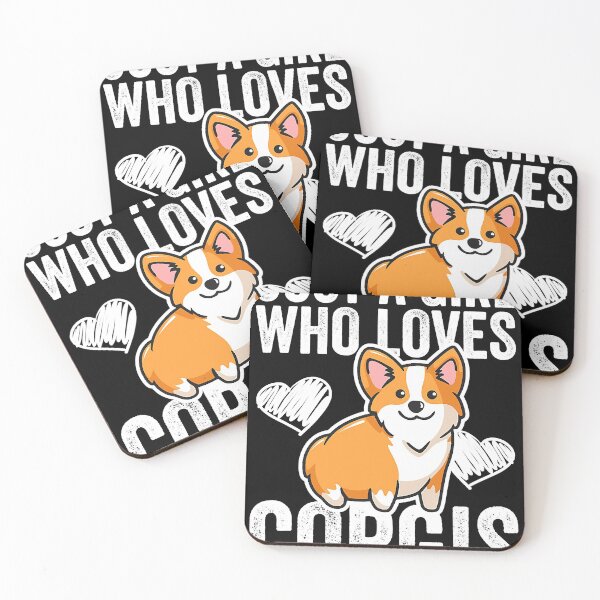 Item preview, Just A Girl Who Loves Corgis Funny designed and sold by CharlotteHicks.