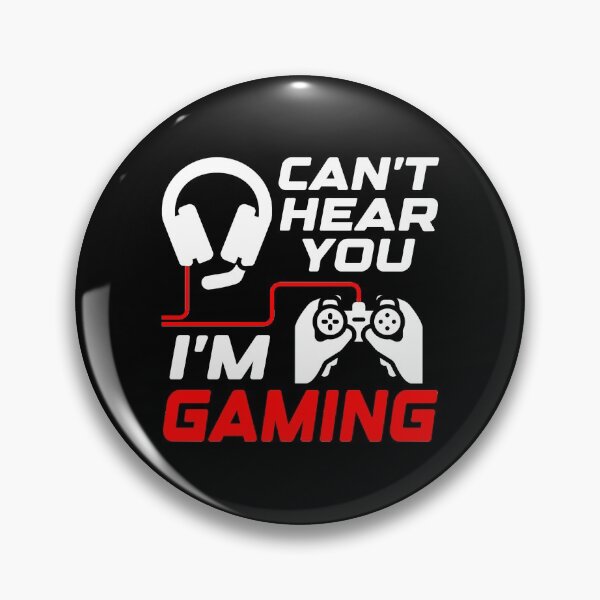 Item preview, Can't hear you, I'm gaming, Funny Gamer Gift Idea designed and sold by AS-Shirts.