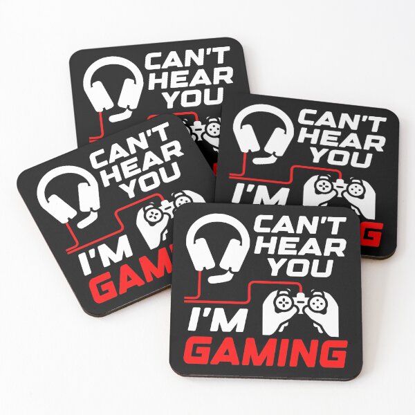 Item preview, Can't hear you, I'm gaming, Funny Gamer Gift Idea designed and sold by AS-Shirts.