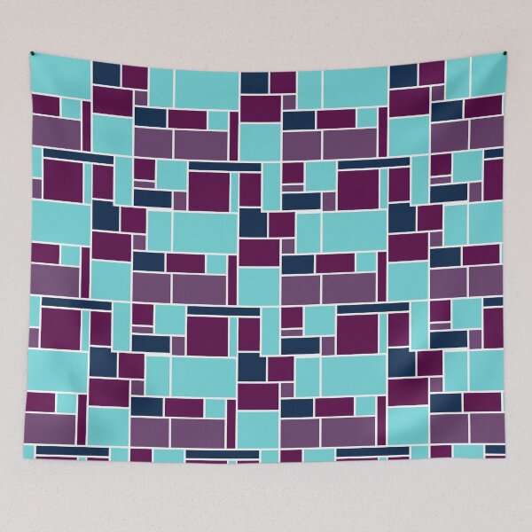 Item preview, Motivo de cuadrícula rectangular designed and sold by smashingarb.