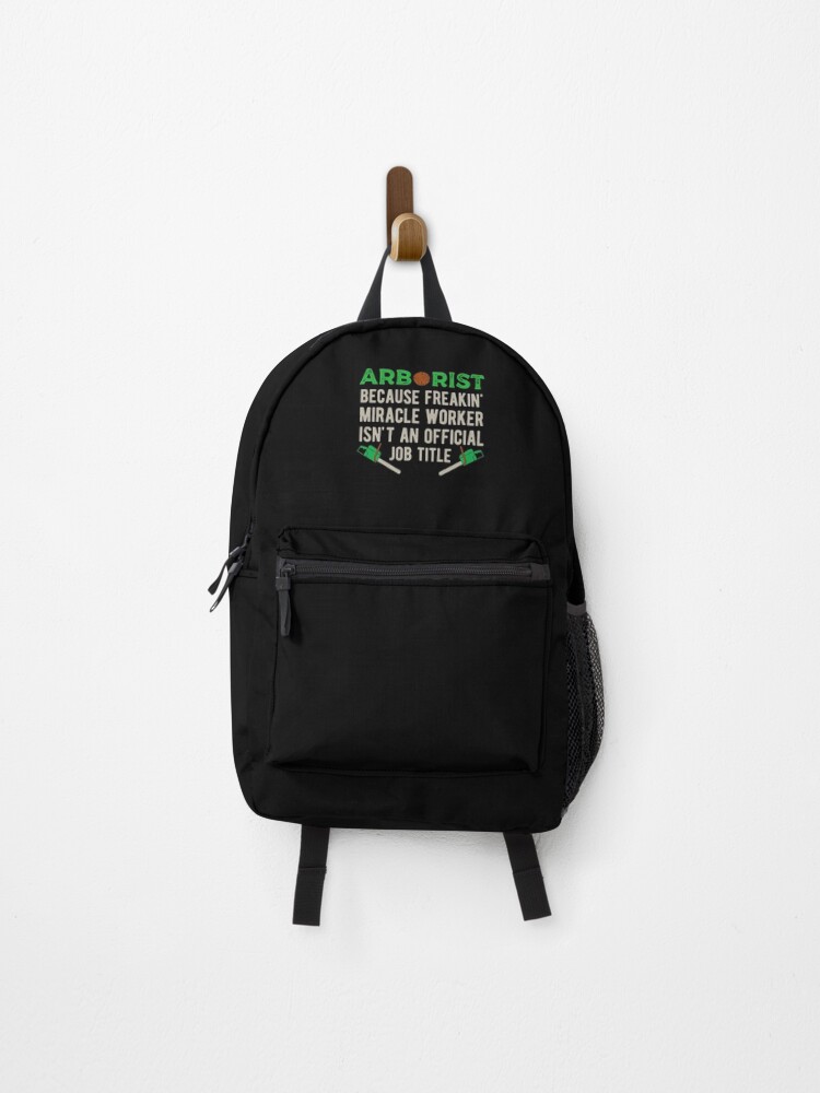 Arborist backpack discount