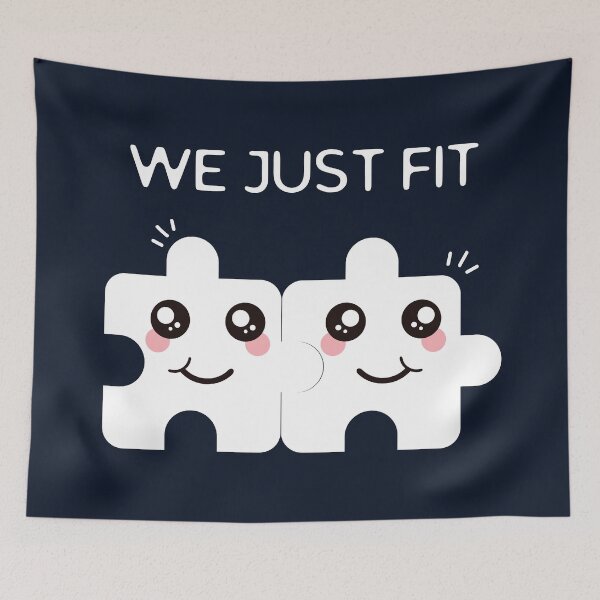 Item preview, We Just Fit designed and sold by ArtStore20.