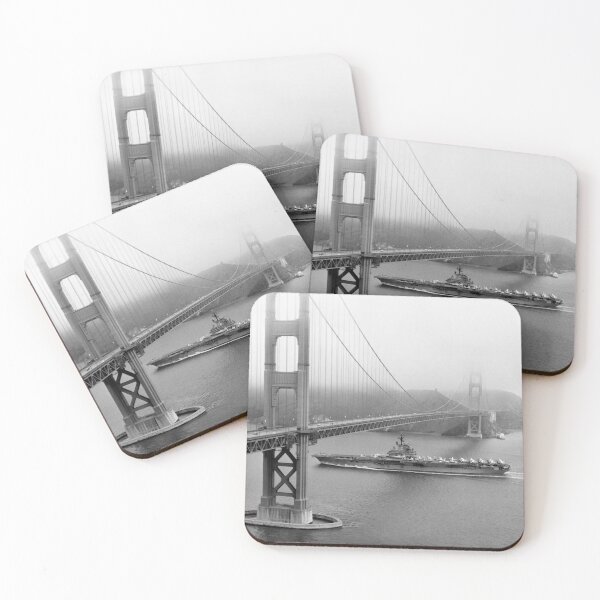 Item preview, 1957 USS Hancock in San Francisco designed and sold by retrophotoworks.