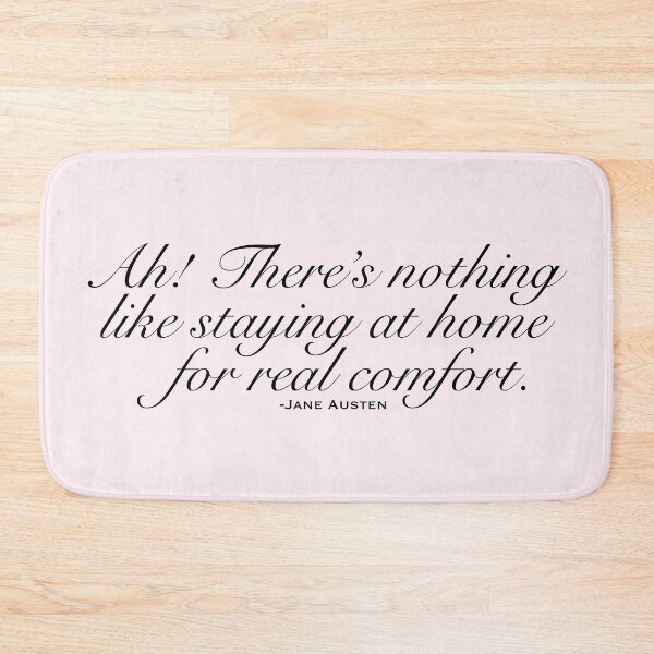 Item preview, Jane Austen Quote #1 designed and sold by Happyhobbithole.
