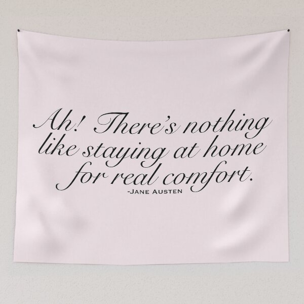 Item preview, Jane Austen Quote #1 designed and sold by Happyhobbithole.