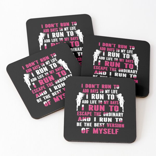 Item preview, I Don't Run To Add Days To My Life, I Run To Add Life To My Days designed and sold by pradeeprajput.