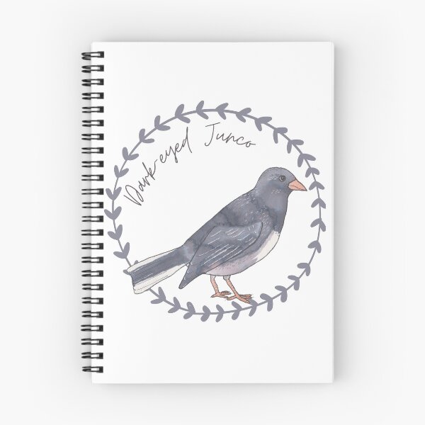 Item preview, Dark-eyed Junco bird species bird art logo designed and sold by TheWaterBirds.