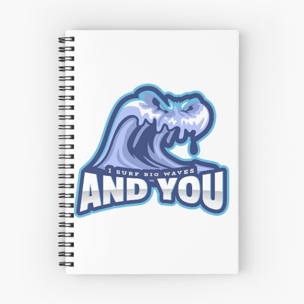 Item preview, I Surf Big Waves designed and sold by TugaCreations.