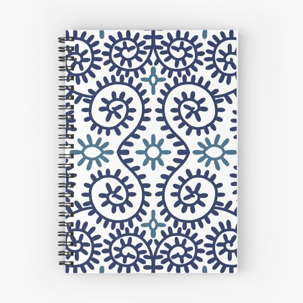 Item preview, Japanese indigo blue nonfigurative patterntraditional designed and sold by PG Illustration.