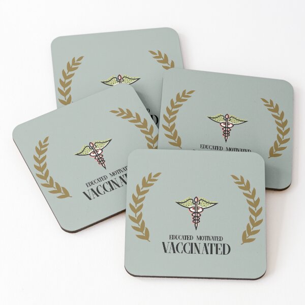 Item preview, Educated Motivated Vaccinated designed and sold by Sarax isaacus.