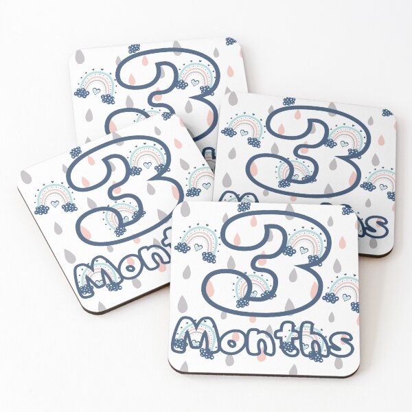 Item preview, Baby monthly milestone 3 months designed and sold by sully-boutique.