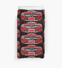 RED MERCEDES BENZ AMG_edited Duvet Cover