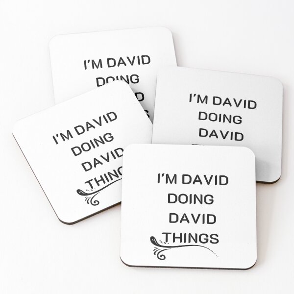 Item preview,  I'M DAVID DOING DAVID THINGS designed and sold by tarkaittisak.