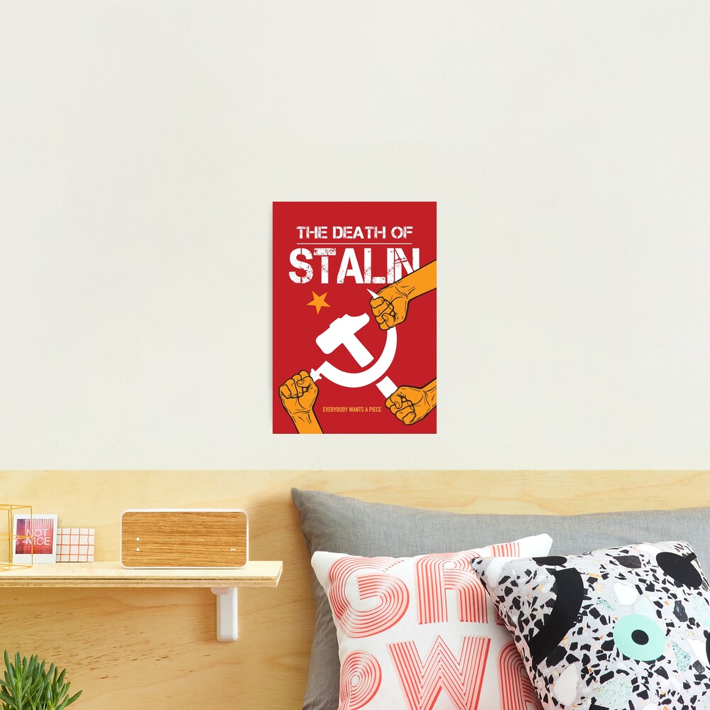 The Death of Stalin - Alternative Movie Poster Photographic Print