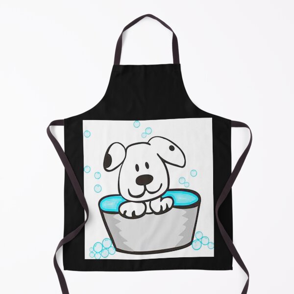 Item preview, Cute Dog in a Bubble Tub. designed and sold by findsbyjune374.