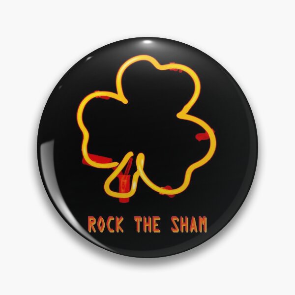 Item preview, Rock The Sham (Shamrock) Irish designed and sold by badlydrawnbabe.