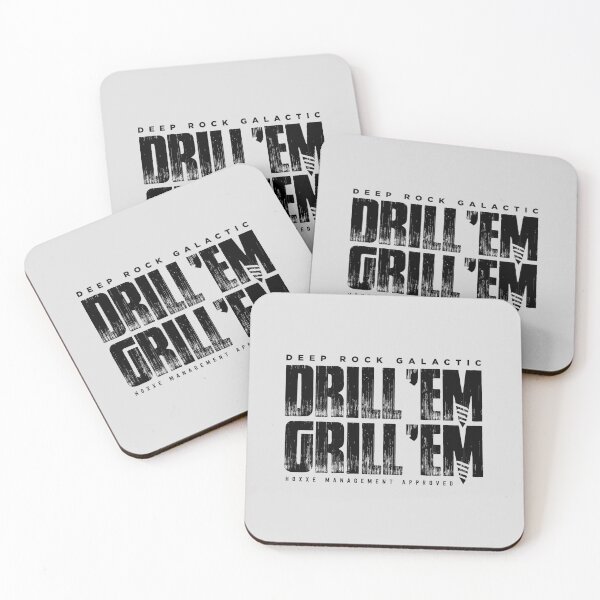 Item preview, Deep Rock Galactic Drill Em Grill Em designed and sold by CarbonPixel.