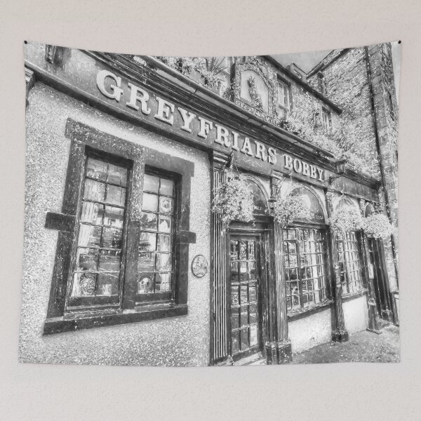 Item preview, Greyfriars Bobby Pub Snow designed and sold by Londonimages.