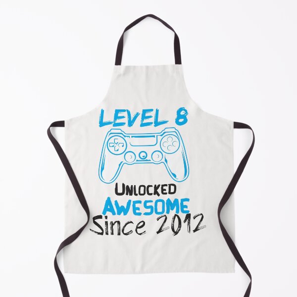 Item preview, Level 8 Unlocked Awesome Since 2012 - gaming - gamer  designed and sold by Hannah  Pillic.