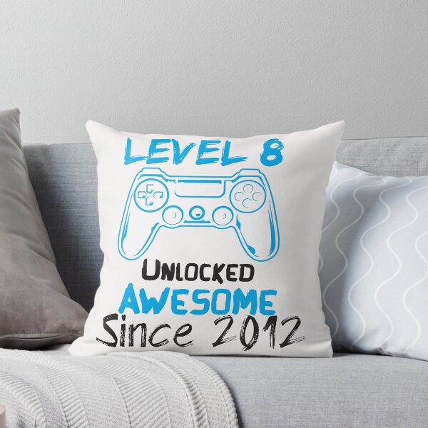 Item preview, Level 8 Unlocked Awesome Since 2012 - gaming - gamer  designed and sold by Hannah  Pillic.