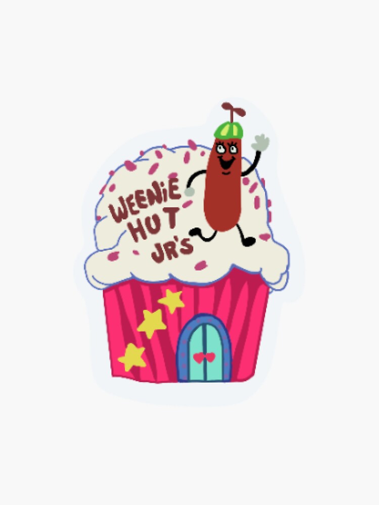 "Weenie Hut Jr’s" Sticker for Sale by sambehrens Redbubble