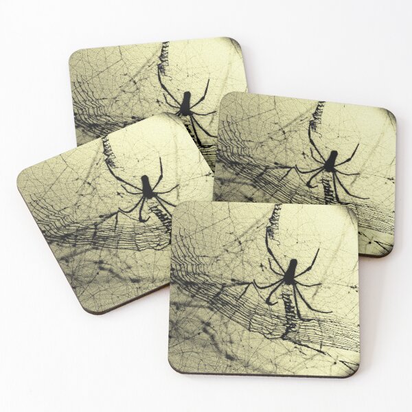 Item preview, monochrome spooky spider web designed and sold by PacificStreams.
