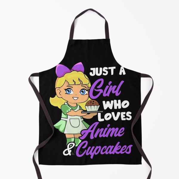 Item preview, Just a girl who loves anime and cupcakes designed and sold by noahs-shop.