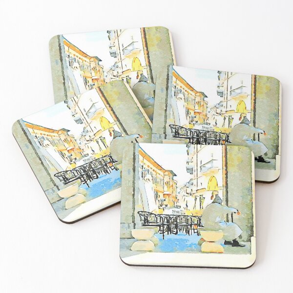 Item preview, Street view with Arab designed and sold by Giuseppe Cocco.