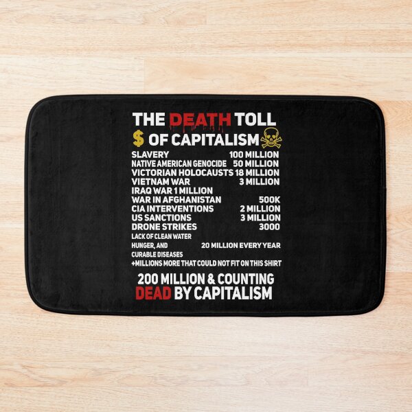 Item preview, The Death Toll of Capitalism Black Book designed and sold by Joepseudo.