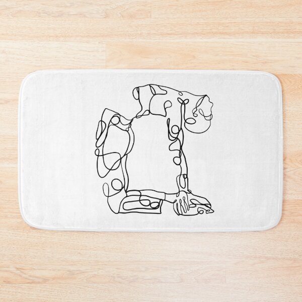 Item preview, Contour Line Yoga-Camel Pose 1 designed and sold by FranksArtWorld.