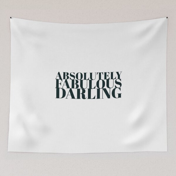 Aperçu de l'œuvre ABSOLUTELY FABULOUS DARLING - DARLING - MINIMAL DESIGN créée et vendue par Tropical Blood.