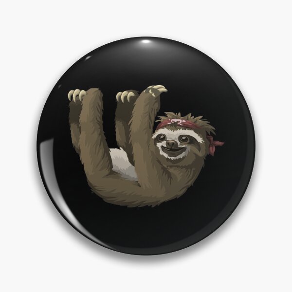 Item preview, Easily distracted by sloths designed and sold by kickwear-com.