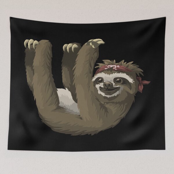 Item preview, Easily distracted by sloths designed and sold by kickwear-com.