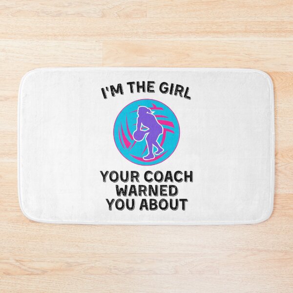 Item preview, I'm The Girl Your Coach Warned You About - Netball designed and sold by kindxinn.