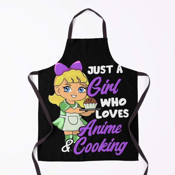 Item preview, Just a girl who loves anime and cooking designed and sold by noahs-shop.