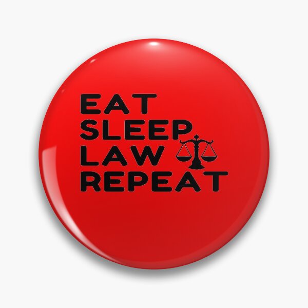 Item preview, Eat Sleep Law Repeat Sudent In Black designed and sold by Indra Agrawal.