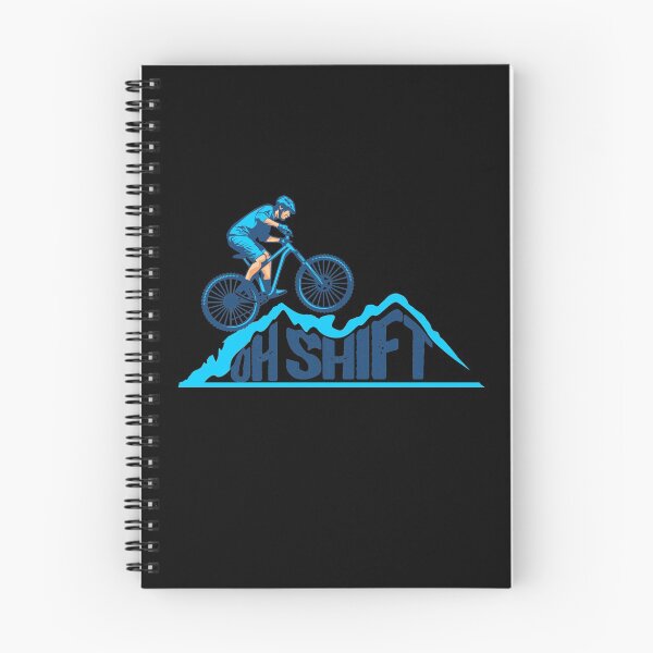 Item preview, Bicycle Riding Cyclist Funny Quote Gift Oh Shift designed and sold by Mirko Torresi.